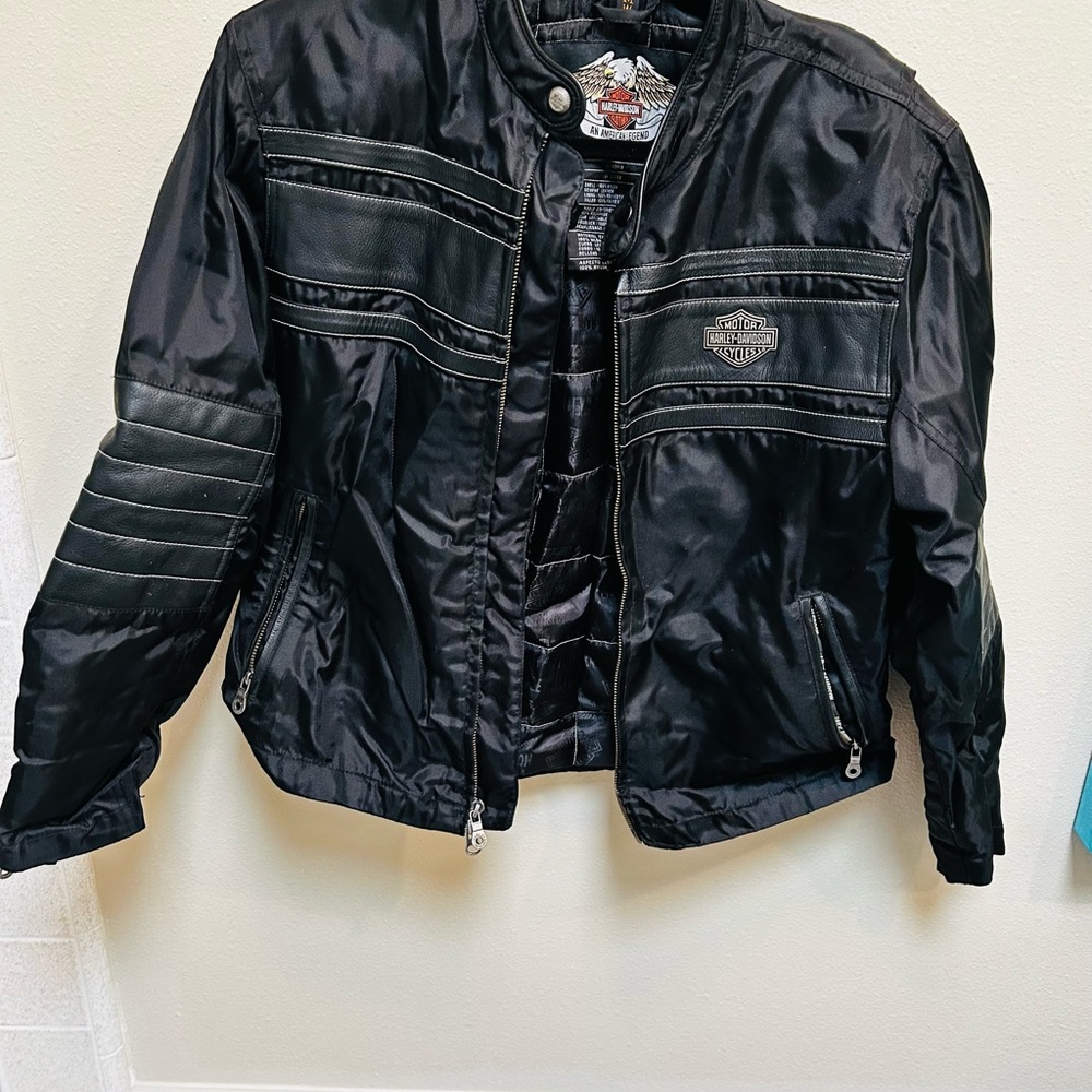 Harley-Davidson Black Quilted Jacket